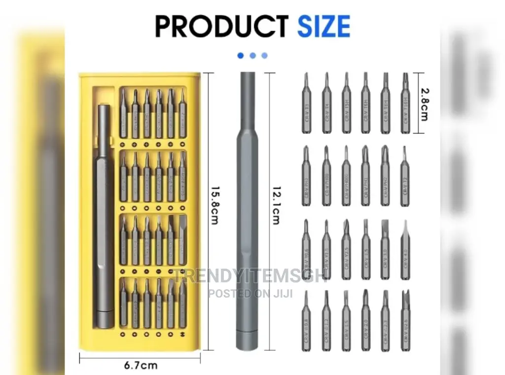 25pieces Magnetic Precision Screwdriver Set Repair Tool