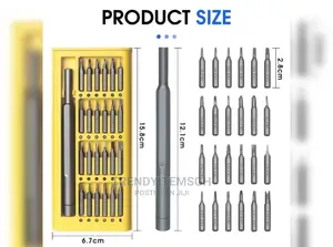 25pieces Magnetic Precision Screwdriver Set Repair Tool