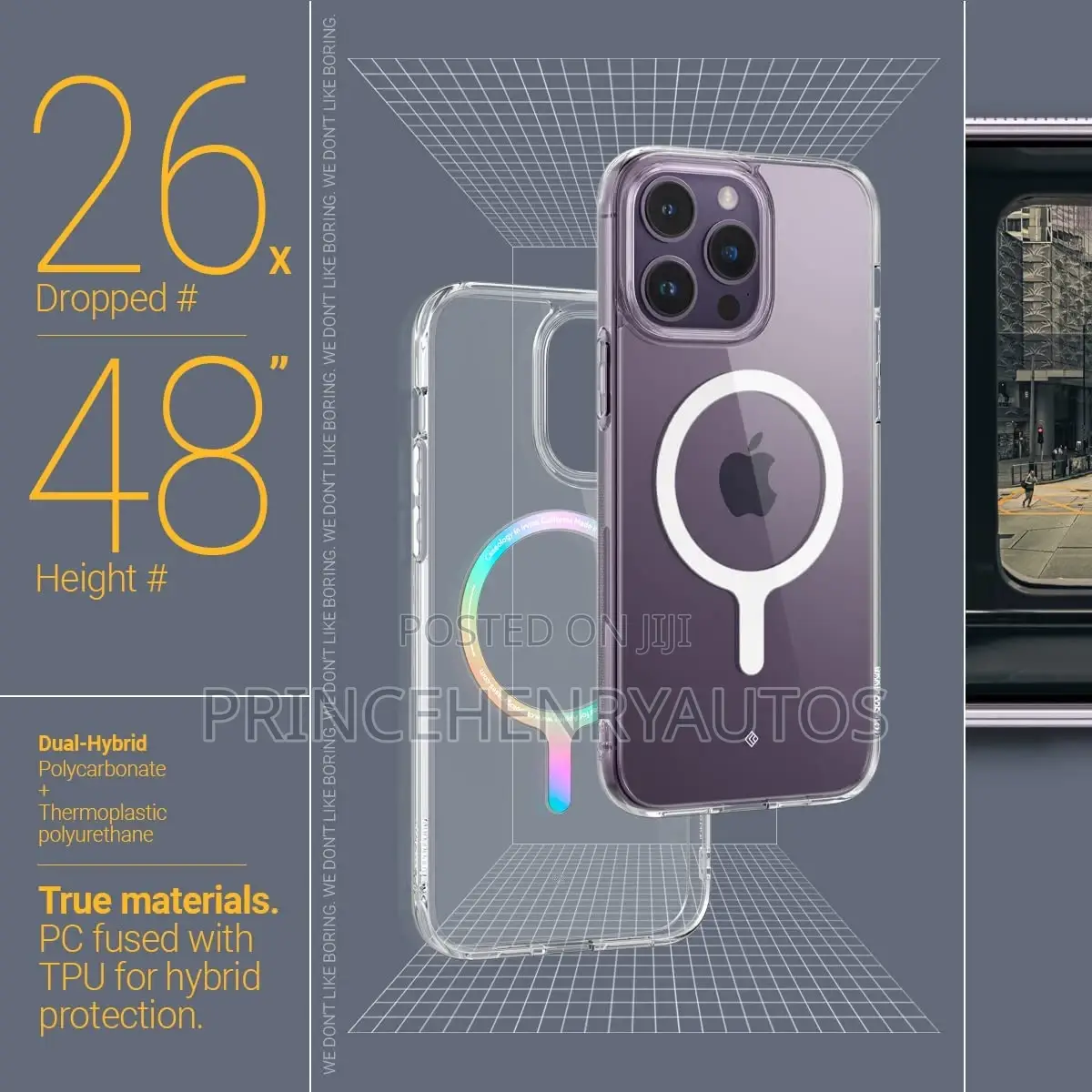 Caseology Capella Mag Clear Case for iPhone 14 Pro Max