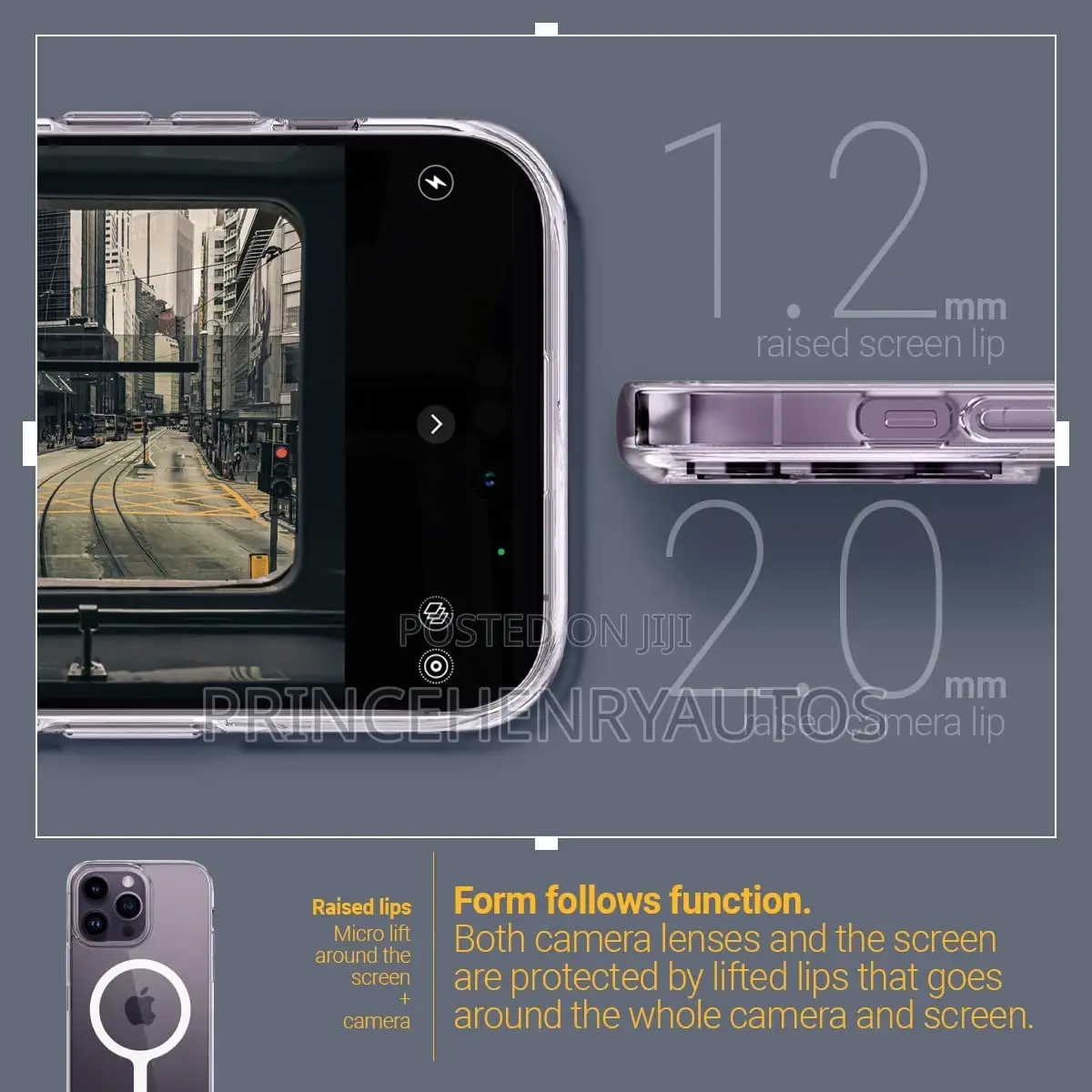 Caseology Capella Mag Clear Case for iPhone 14 Pro Max