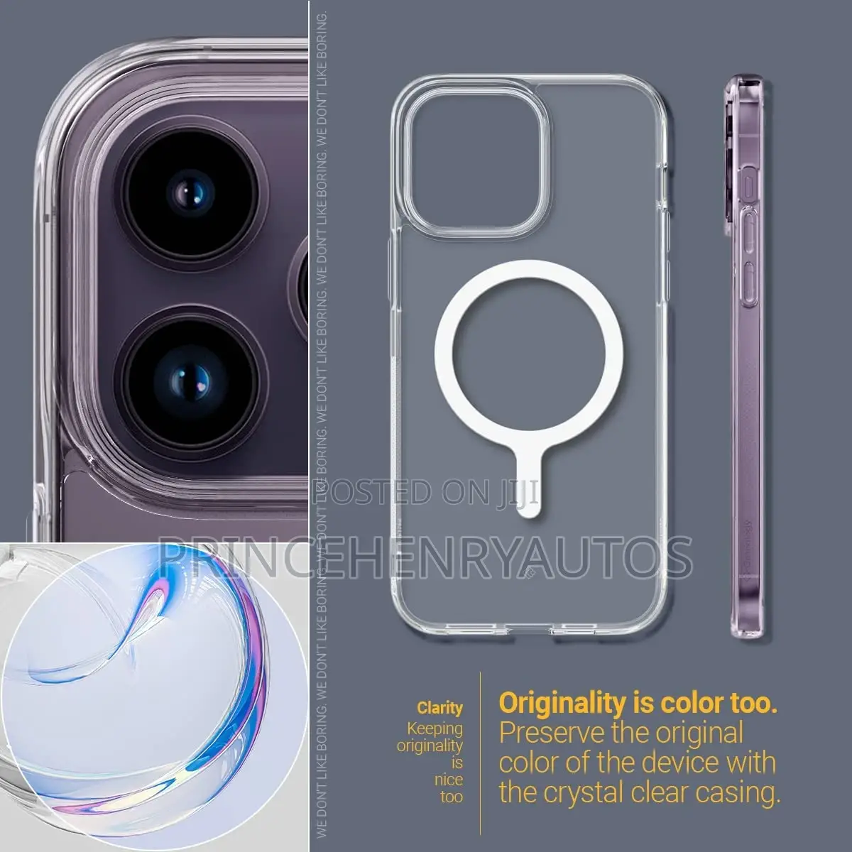 Caseology Capella Mag Clear Case for iPhone 14 Pro Max