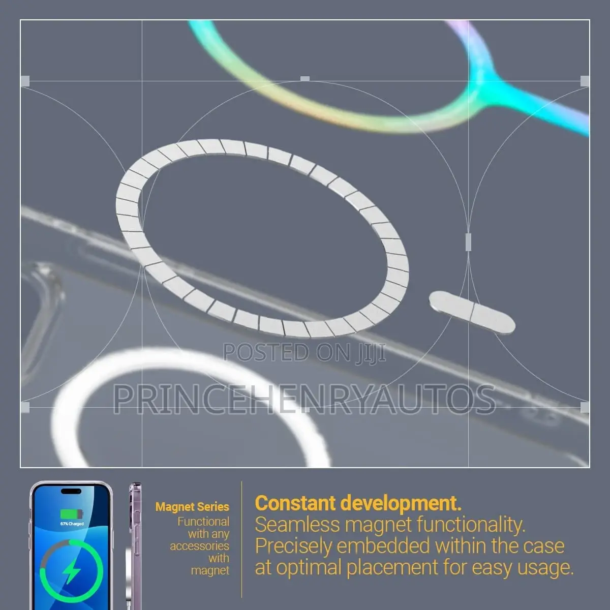 Caseology Capella Mag Clear Case for iPhone 14 Pro Max