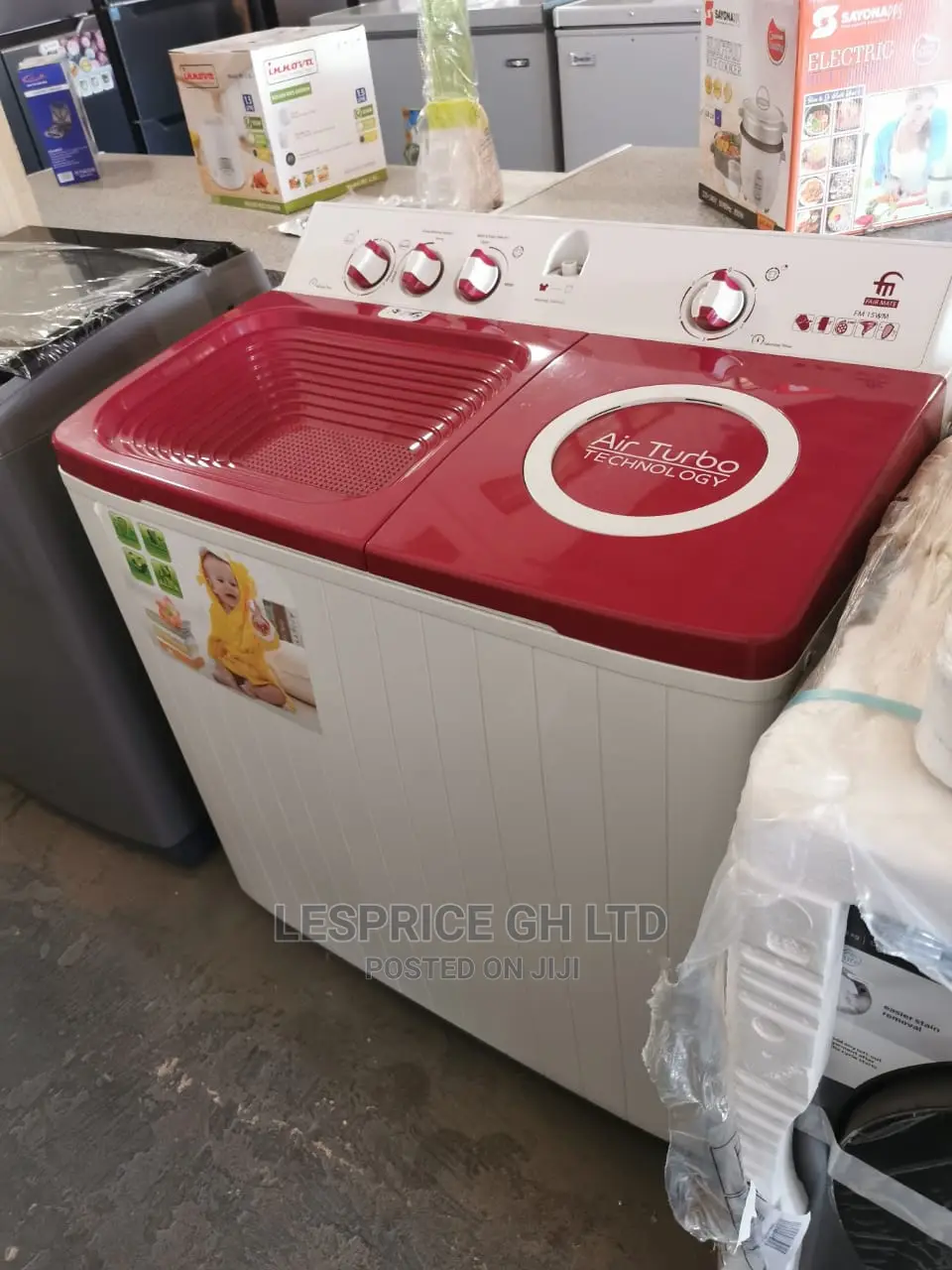 Top Fairmate Semi-Automatic Washing Machine 15kg
