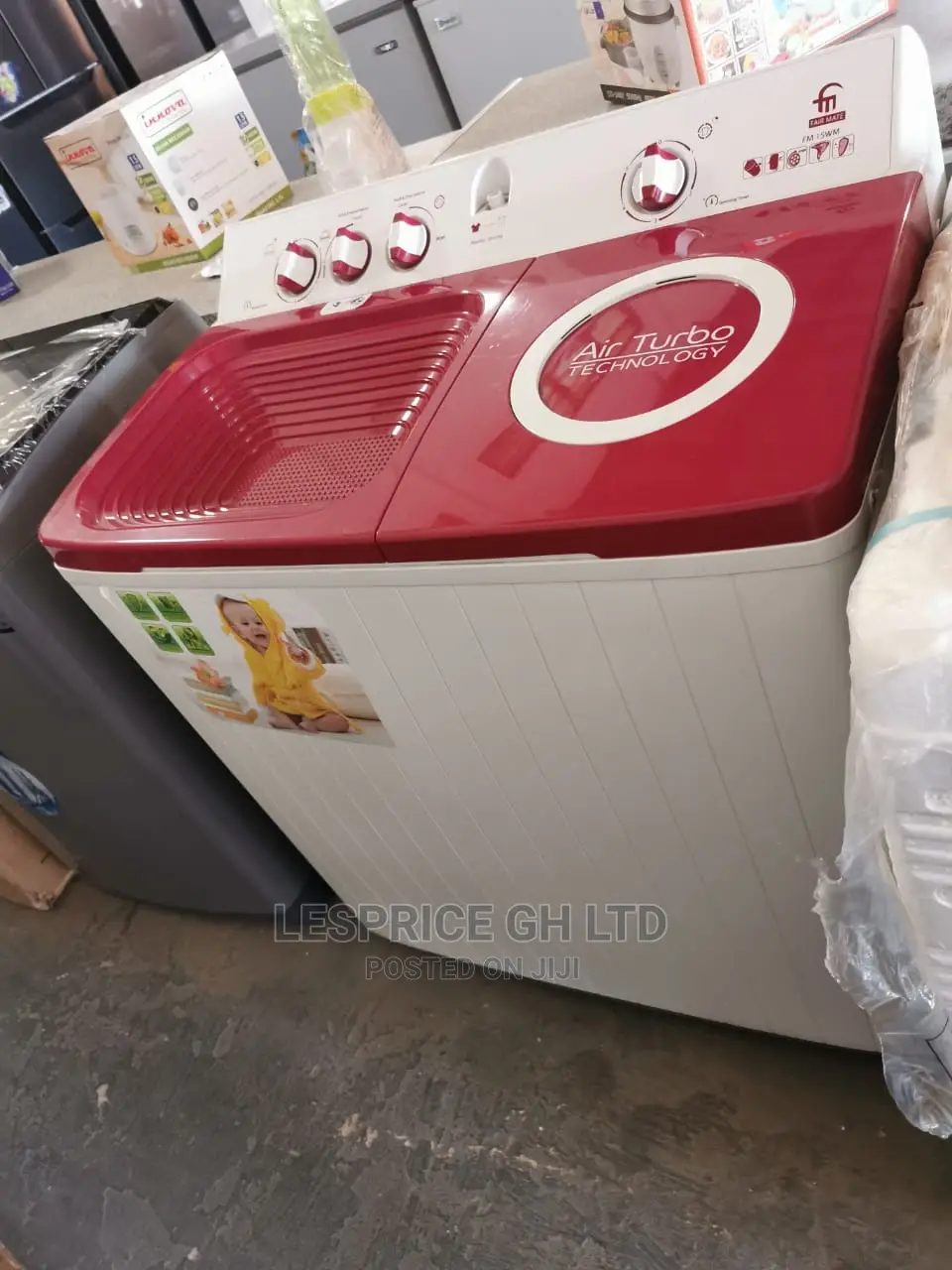 Fresh Fairmate Semi-Automatic Washing Machine 15kg