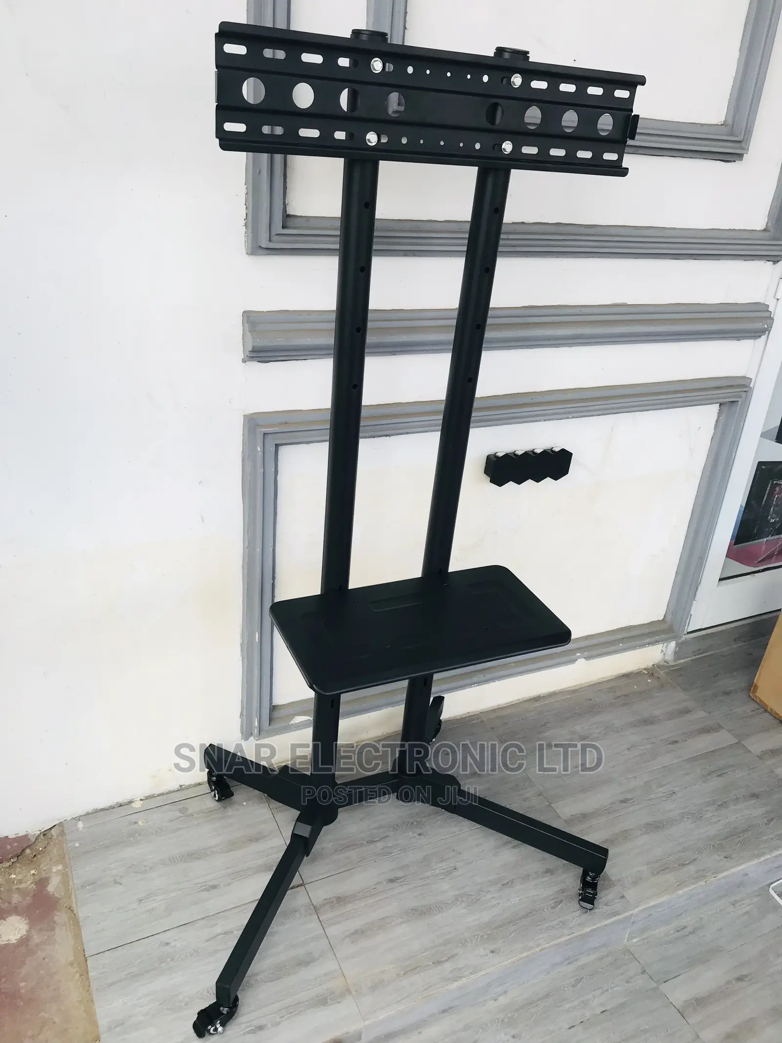 Order TV Trolley Stand 37-70 TV Bracket With Shelf and Wheel