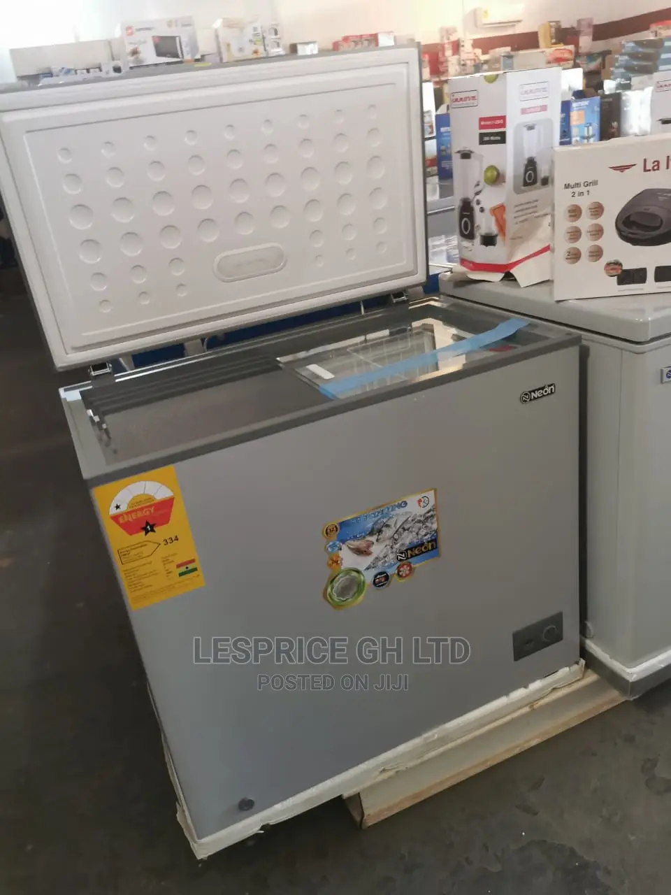 Excellent Neon Chest Freezer 200L