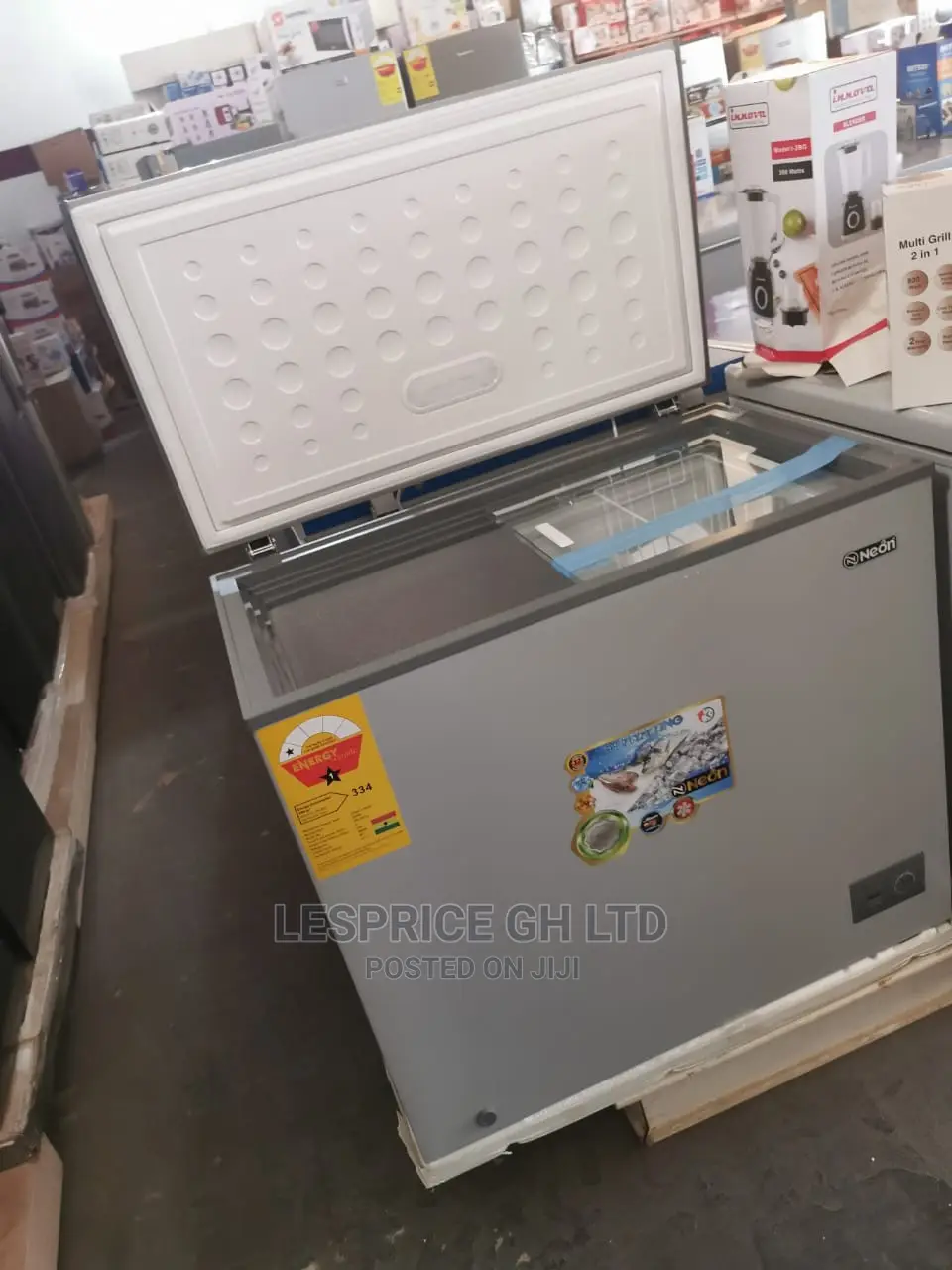 Exclusive Neon Chest Freezer 200L