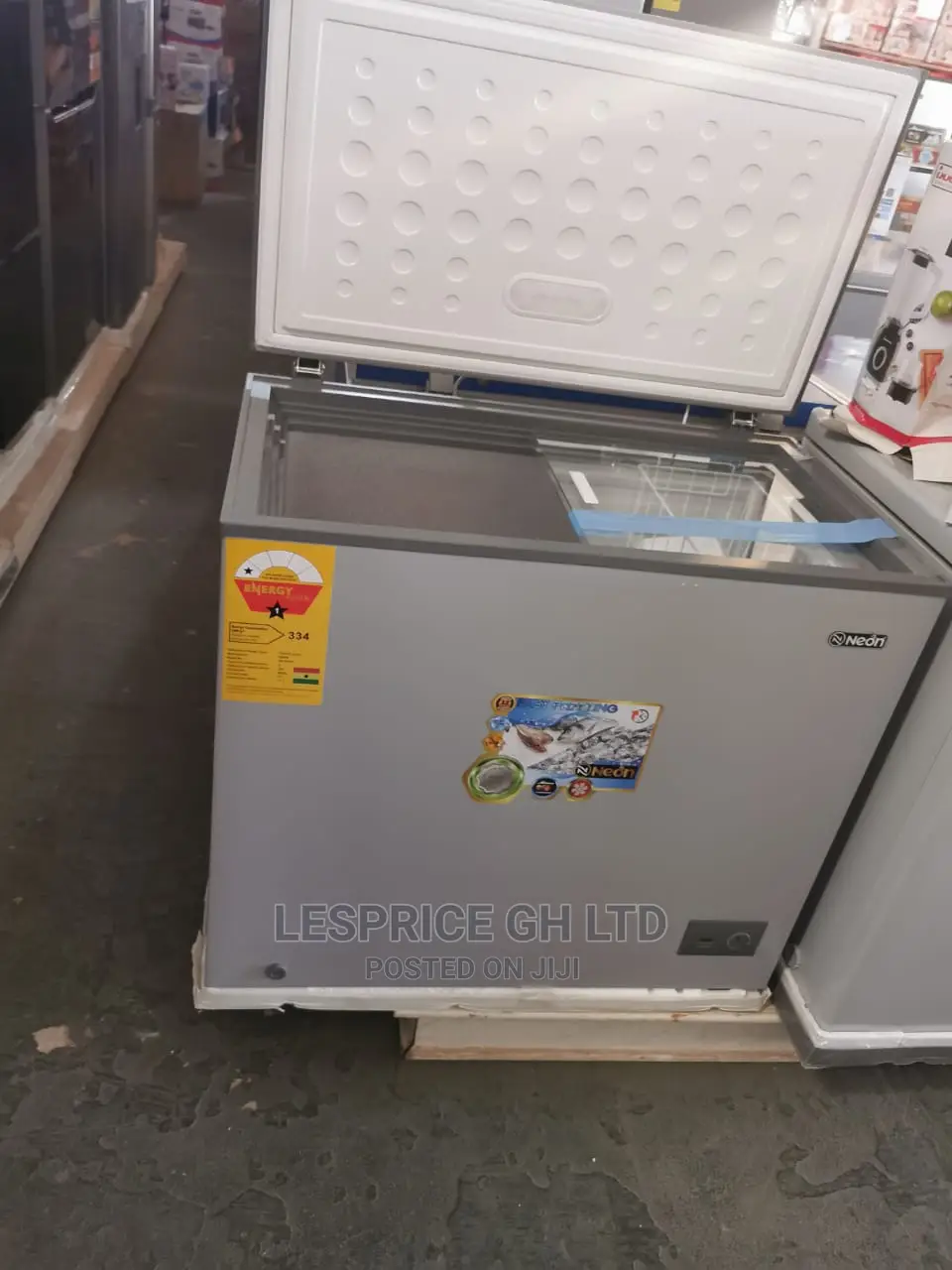 Exclusive Neon Chest Freezer 200L