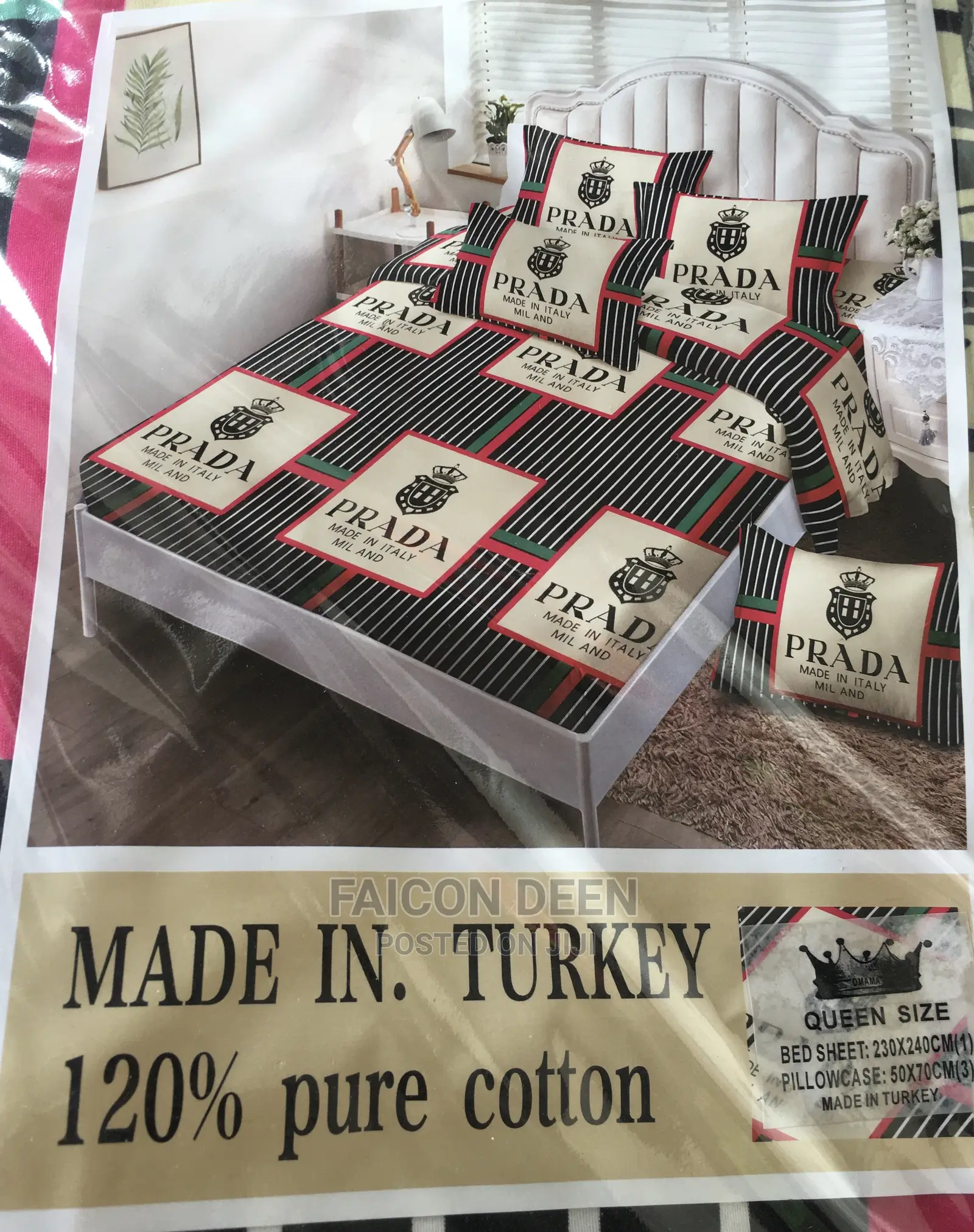 Original Cotton Bedsheets (Available in Diff Colors