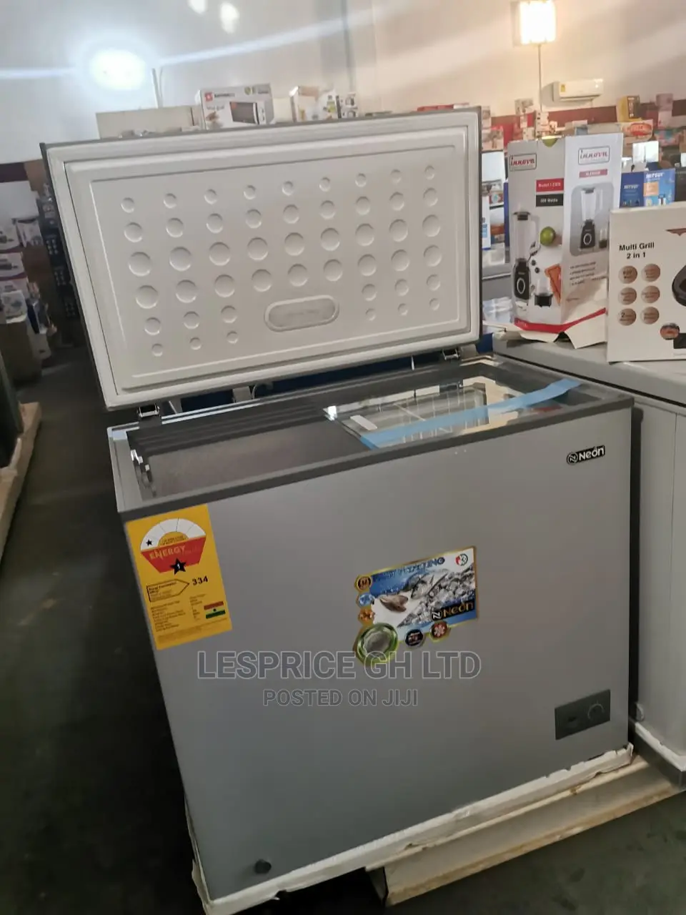 Unique Neon Chest Freezer 200L