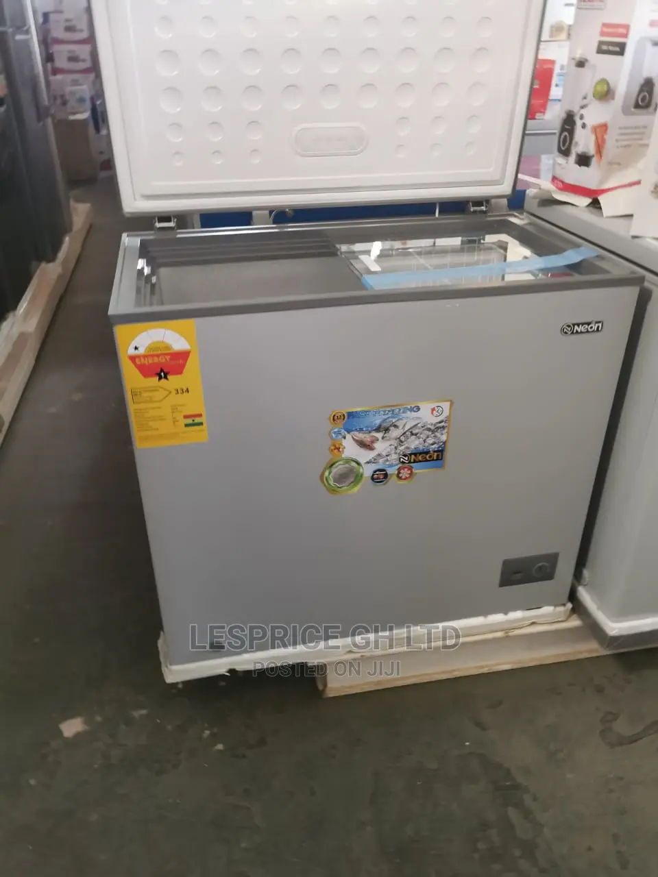 200L Amazing Neon Chest Freezer