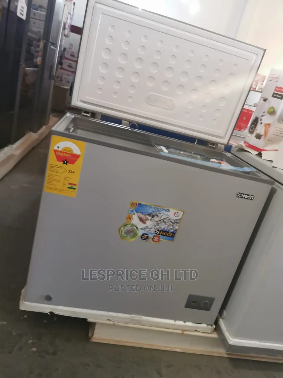 200L Amazing Neon Chest Freezer