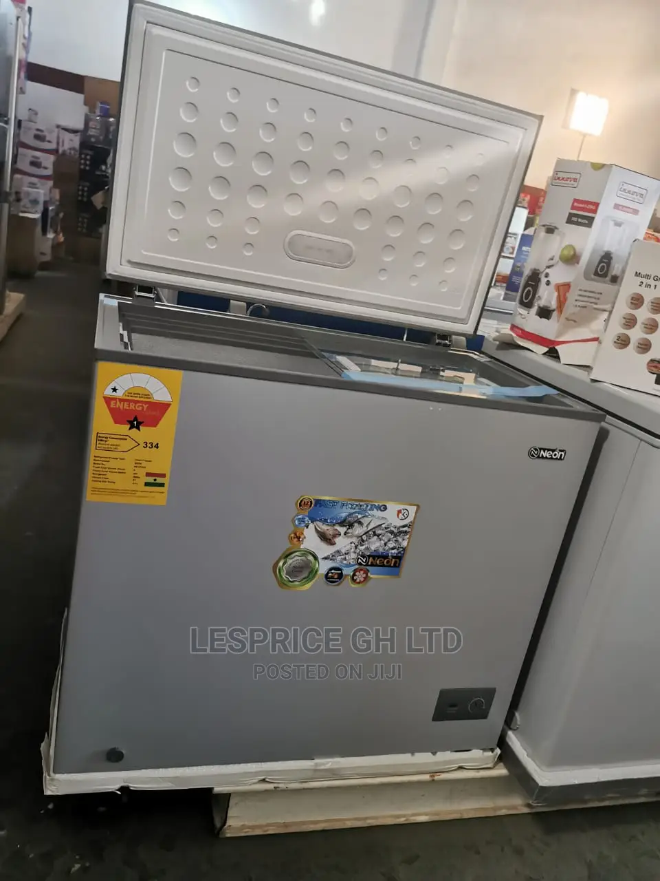 New in Box Neon Chest Freezer 200L