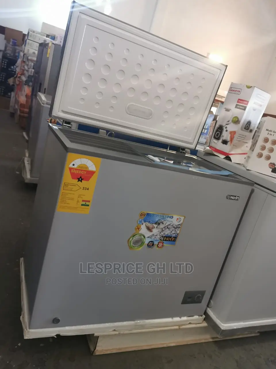 Brand New Neon Chest Freezer 200L