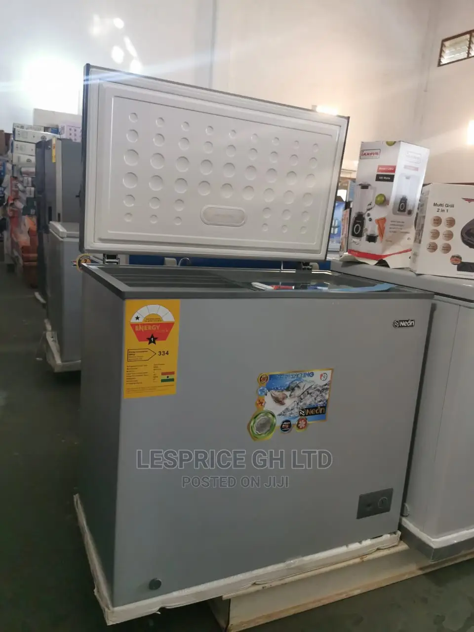 Magnificent Neon Chest Freezer 200L