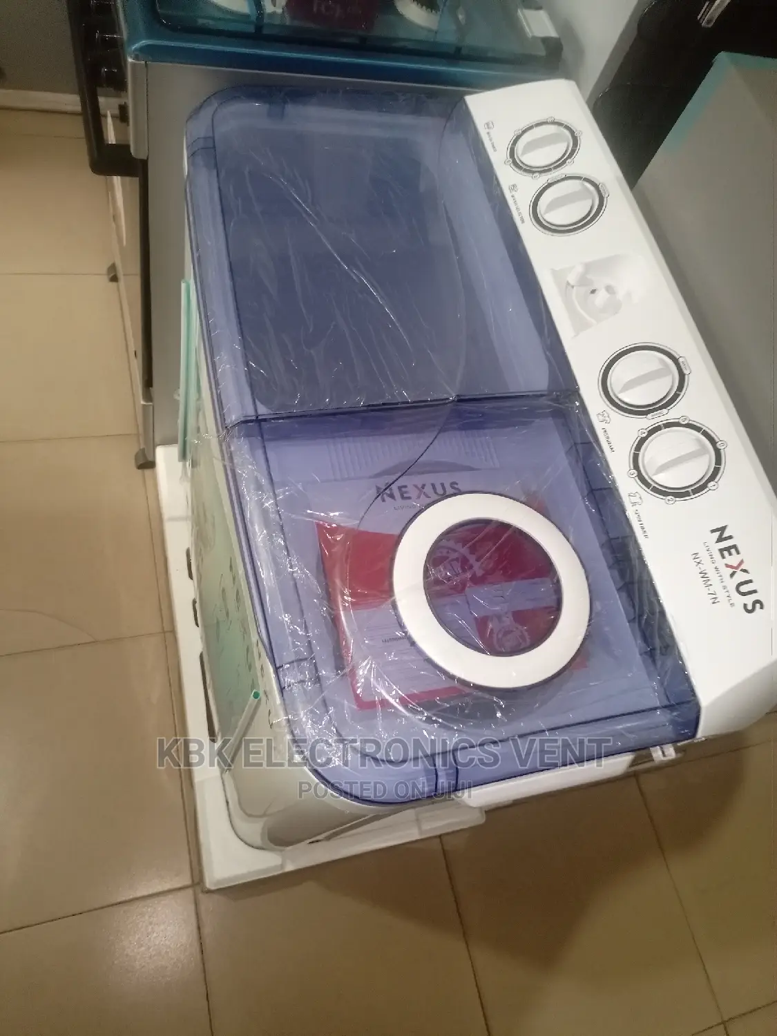 Nexus 7KG Twin Tub With Pump