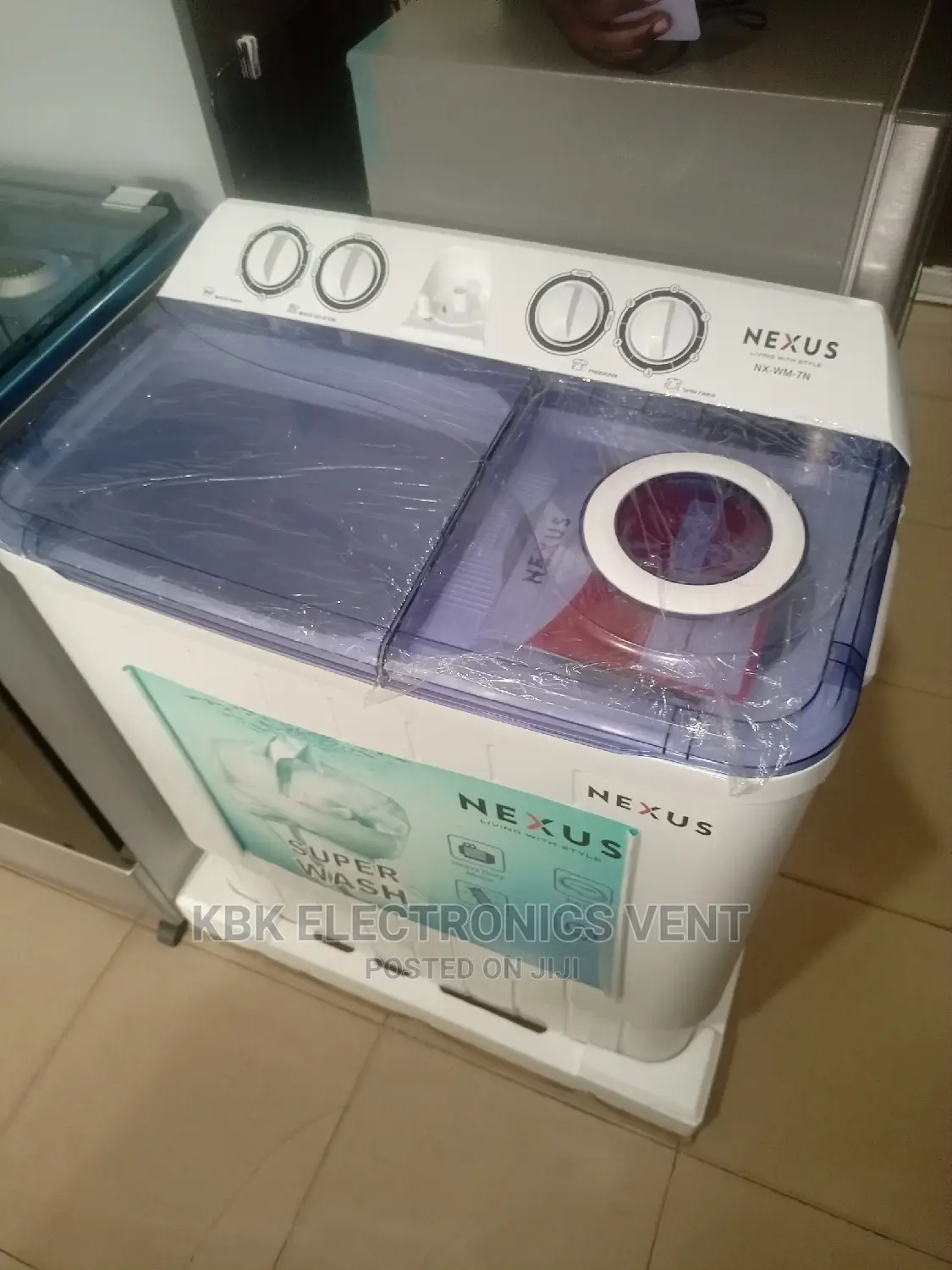 Nexus 7KG Twin Tub With Pump