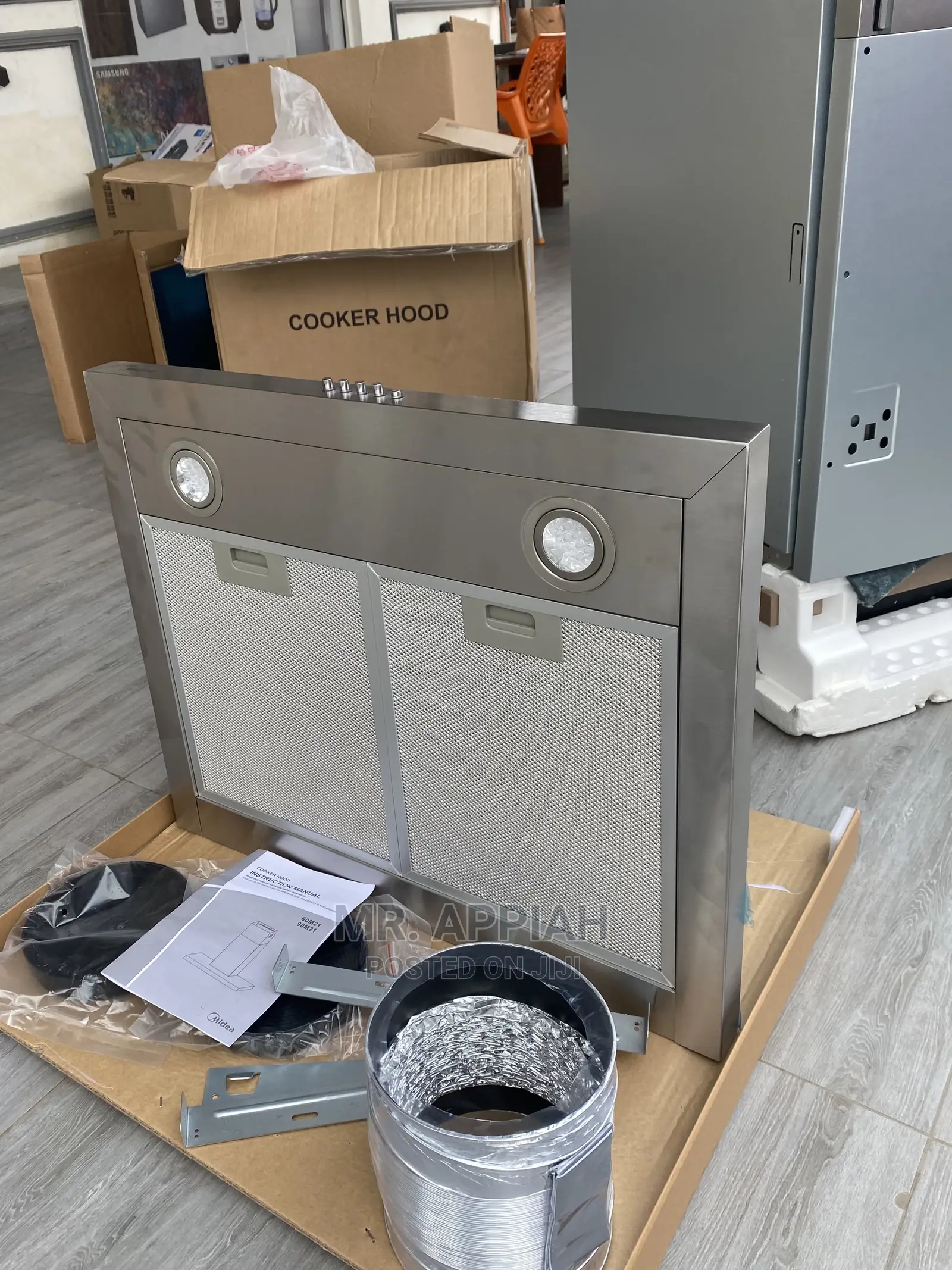 (60M21)Super Quality Midea Stainless Steel Range Hood.