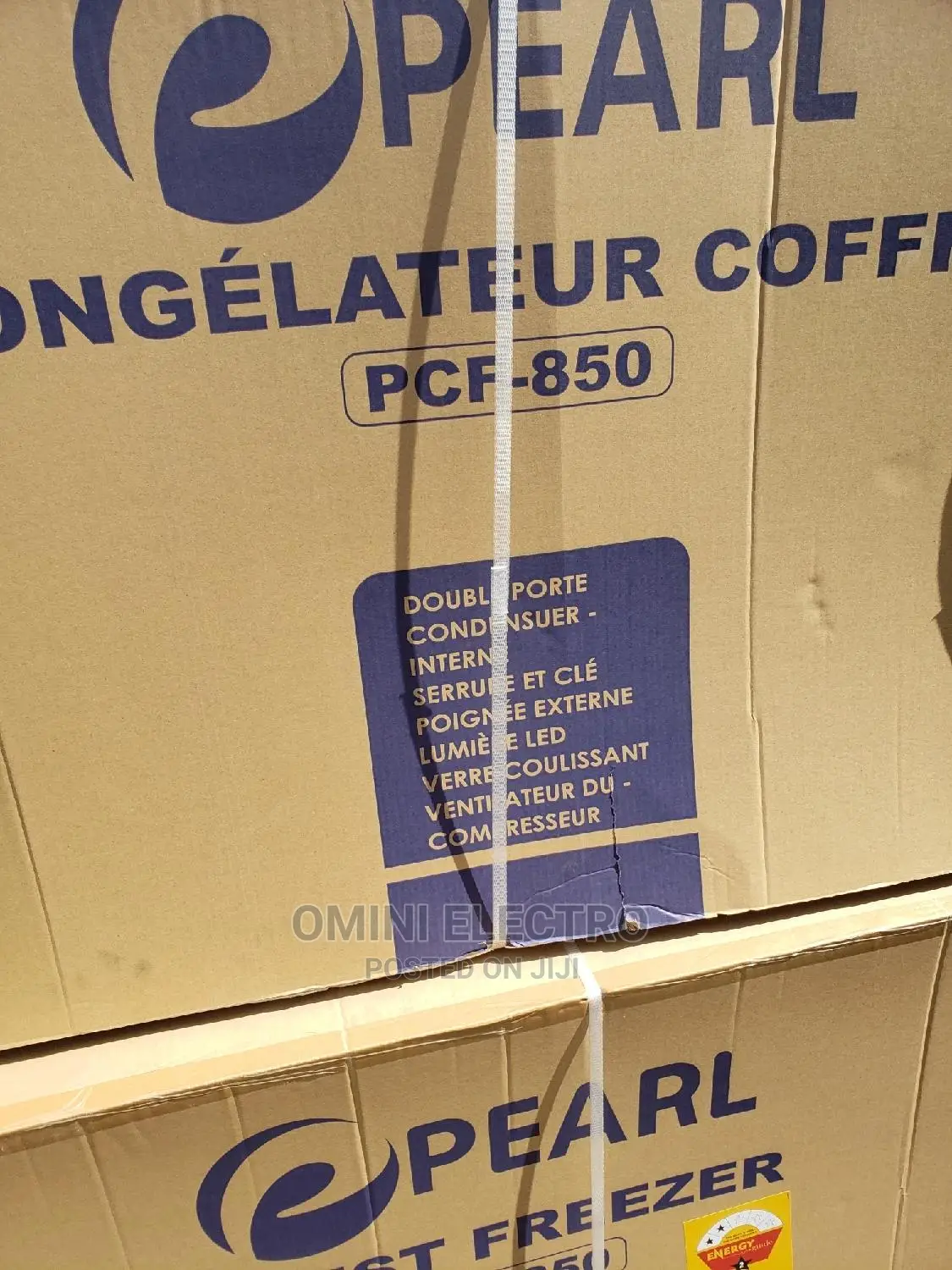 Brand New Pearl Chest Freezer 708 Liters Double Door