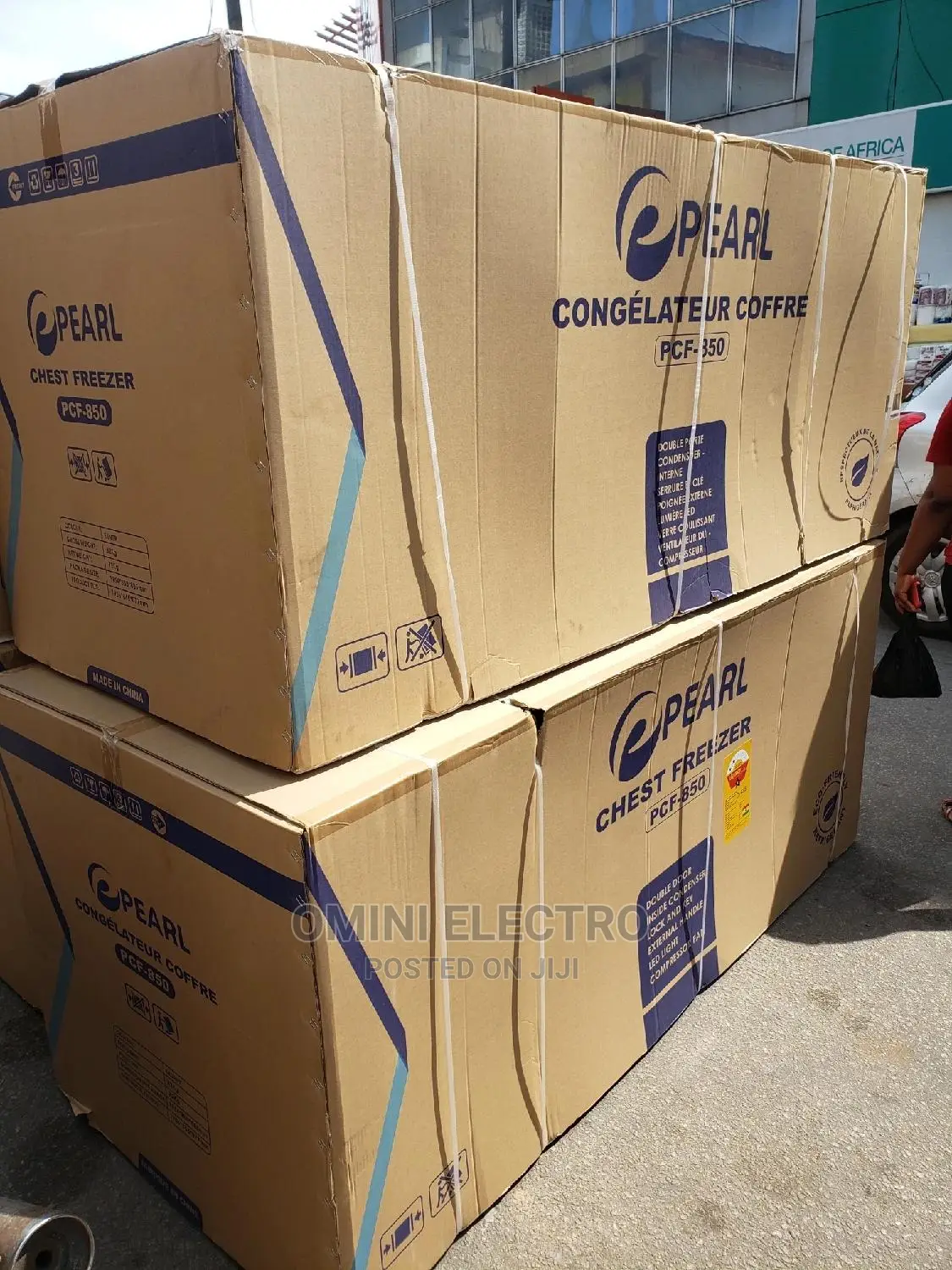 Brand New Pearl Chest Freezer 708 Liters Double Door