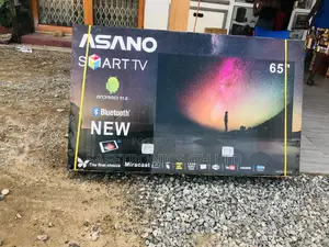 Brand New Asano 65′′ UHD Miracast Smart Satellite TV