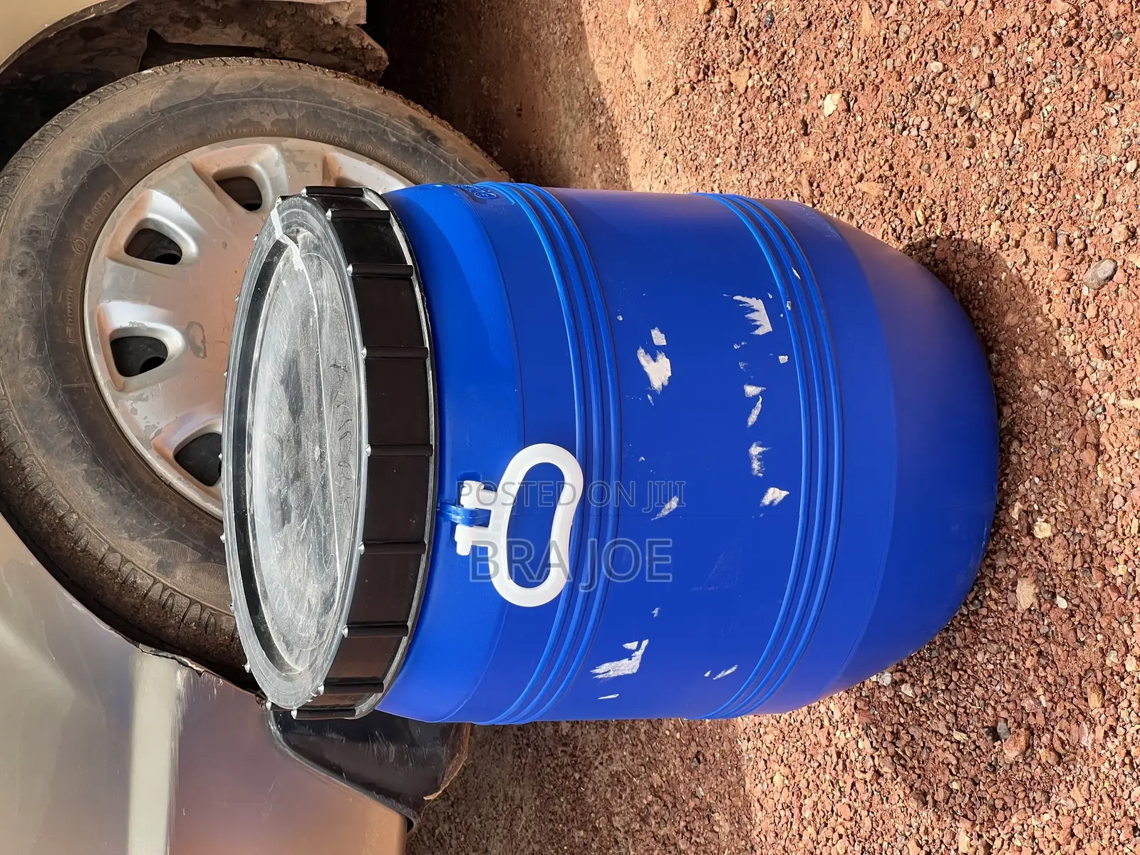 Blue Barrel