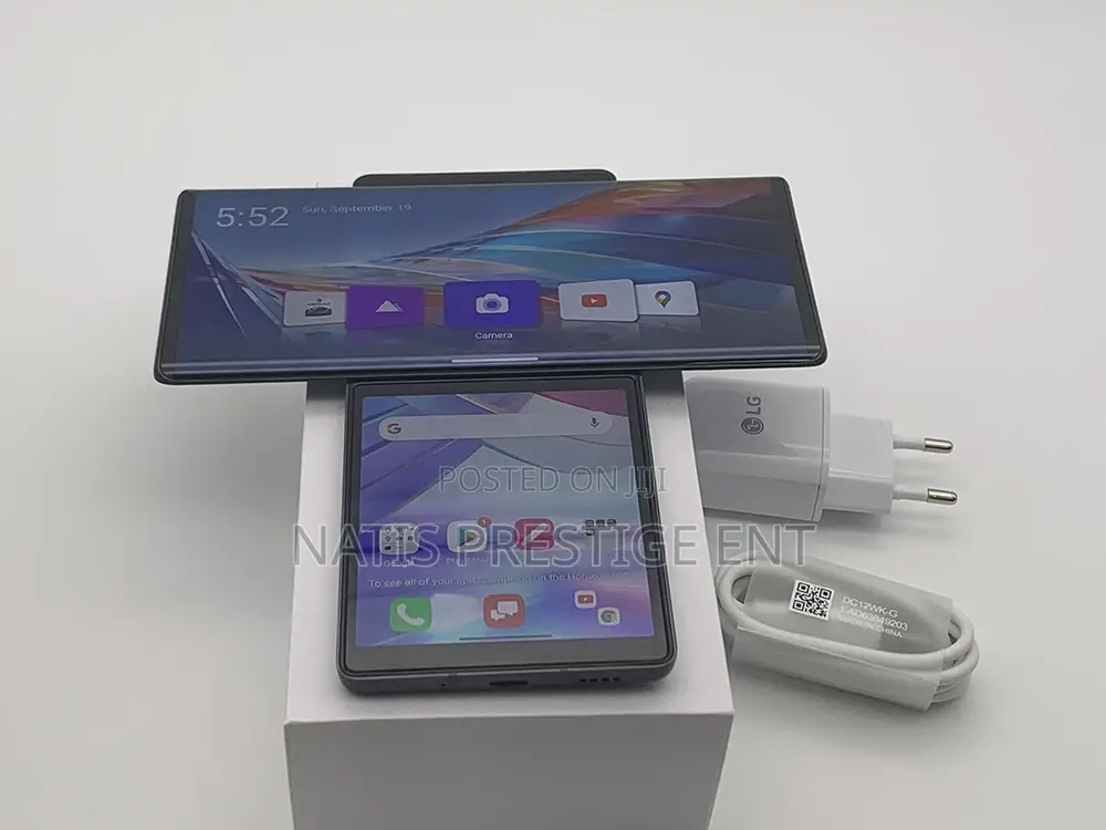 New LG Wing 5G 128 GB Black