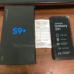 New Samsung Galaxy S9 Plus 64 GB Black