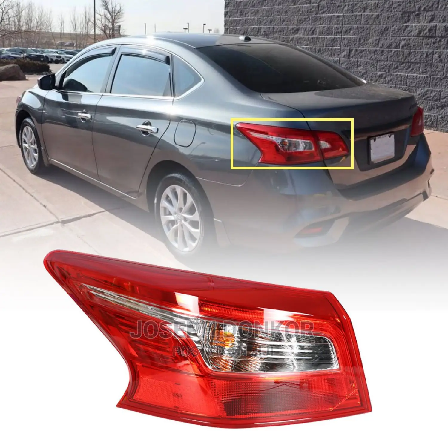 Nissan Sentra 2016,2017,2018,2019 Taillight