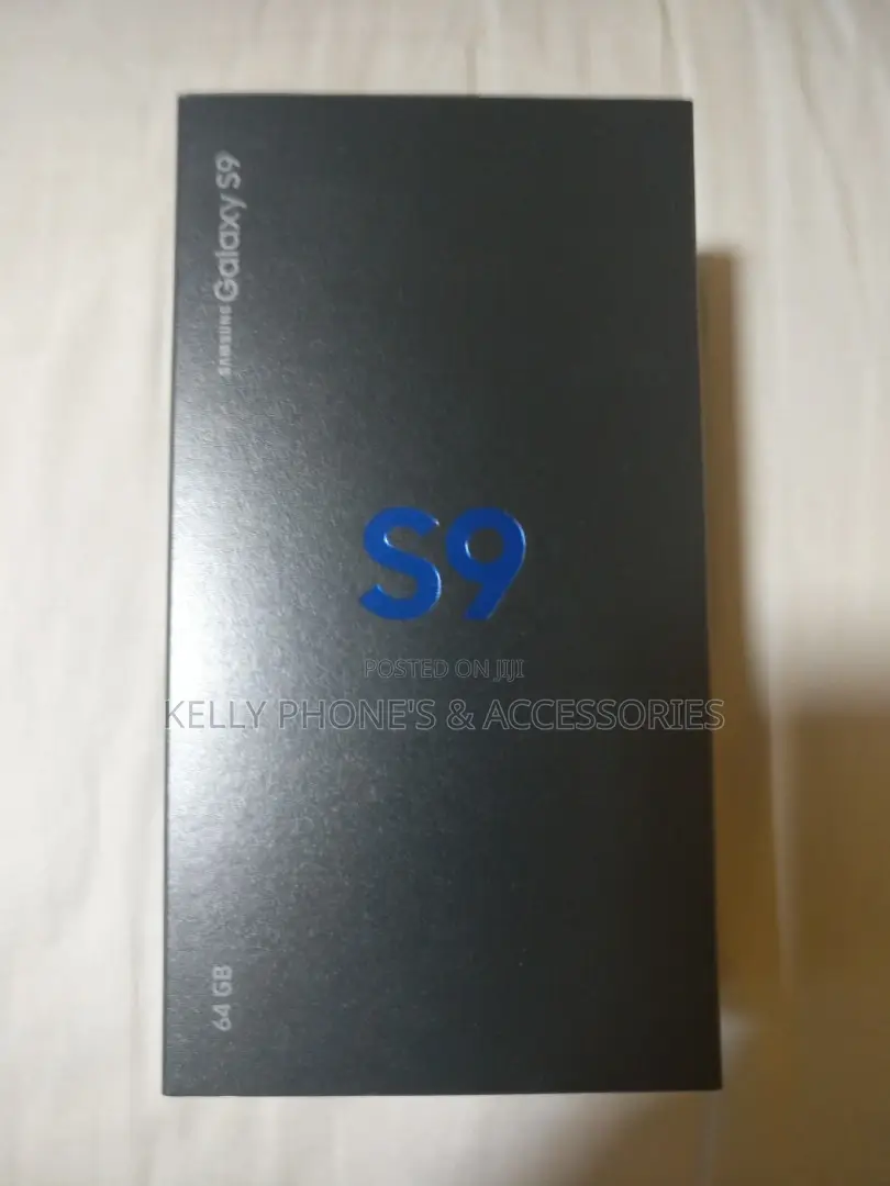 New Samsung Galaxy S9 128 GB Black
