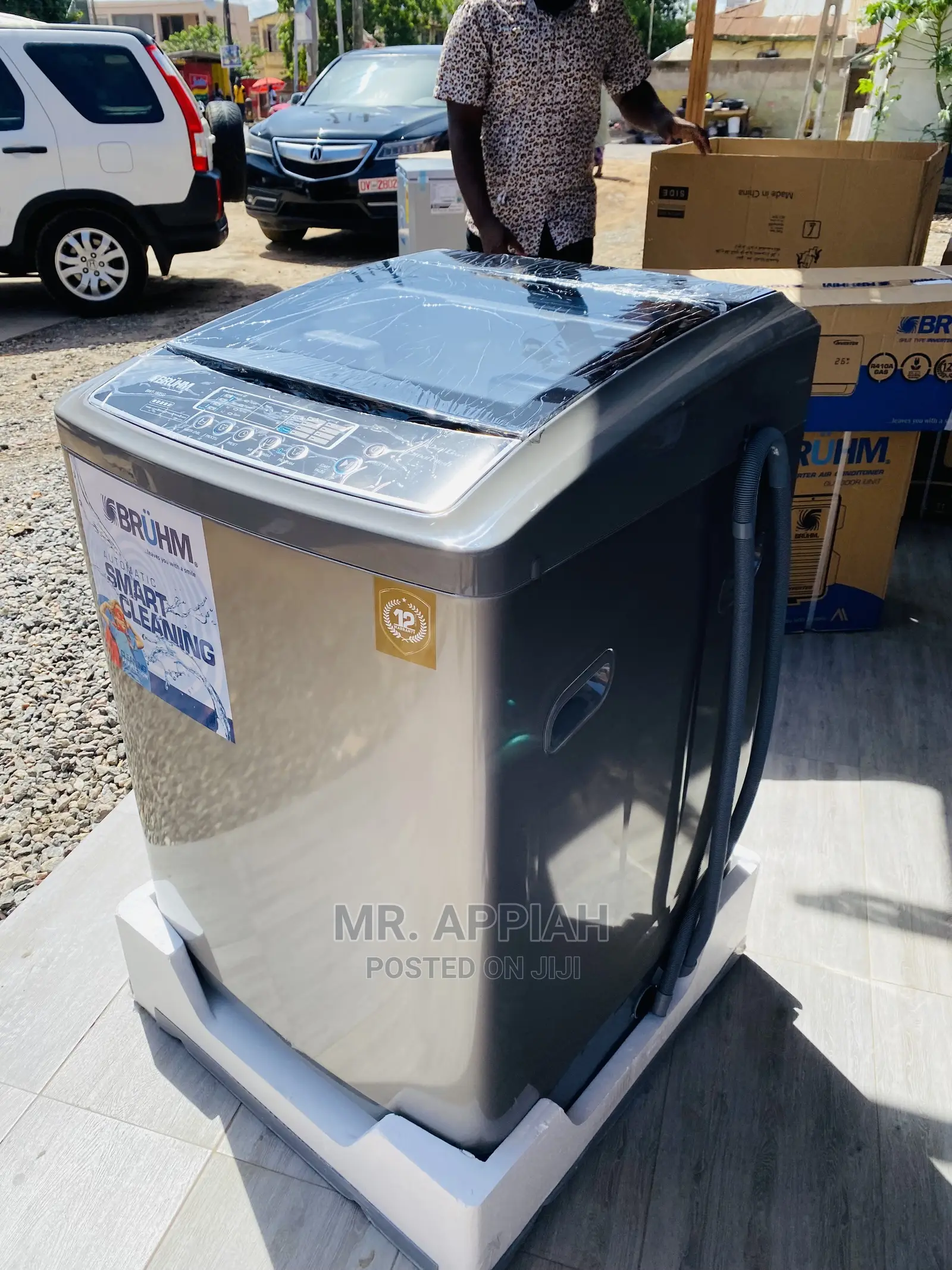 Extremely Fast Midea WM 12 Kg (MA200W120/G).