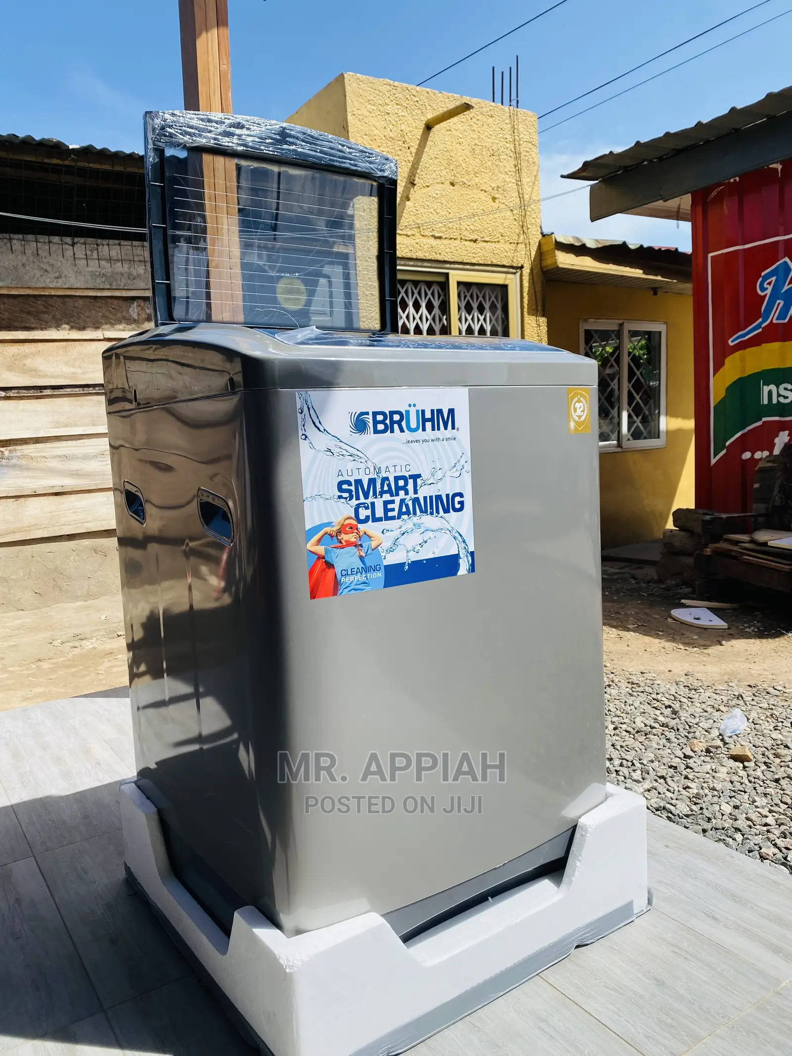 Your Home Deserve Bruhm 12KG Washing Machine (MA200W120/G).