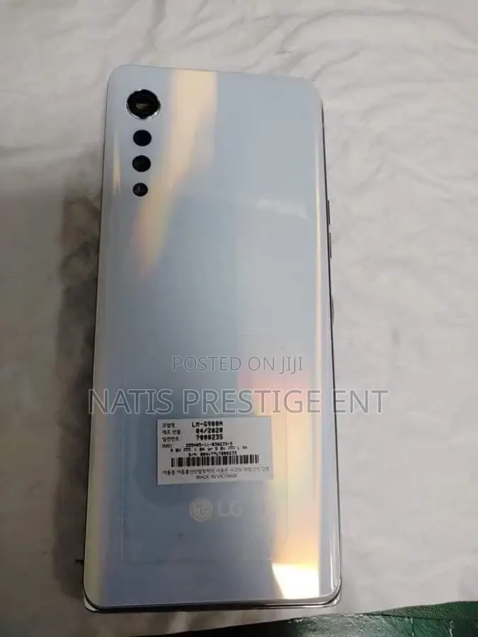 New LG Velvet 128 GB White