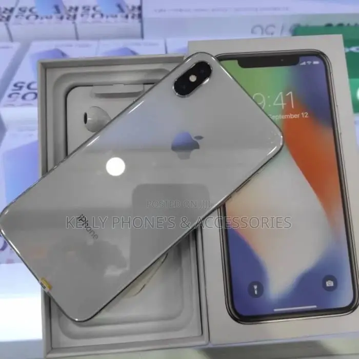 New Apple iPhone X 256 GB Silver