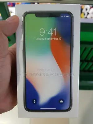 New Apple iPhone X 256 GB Silver