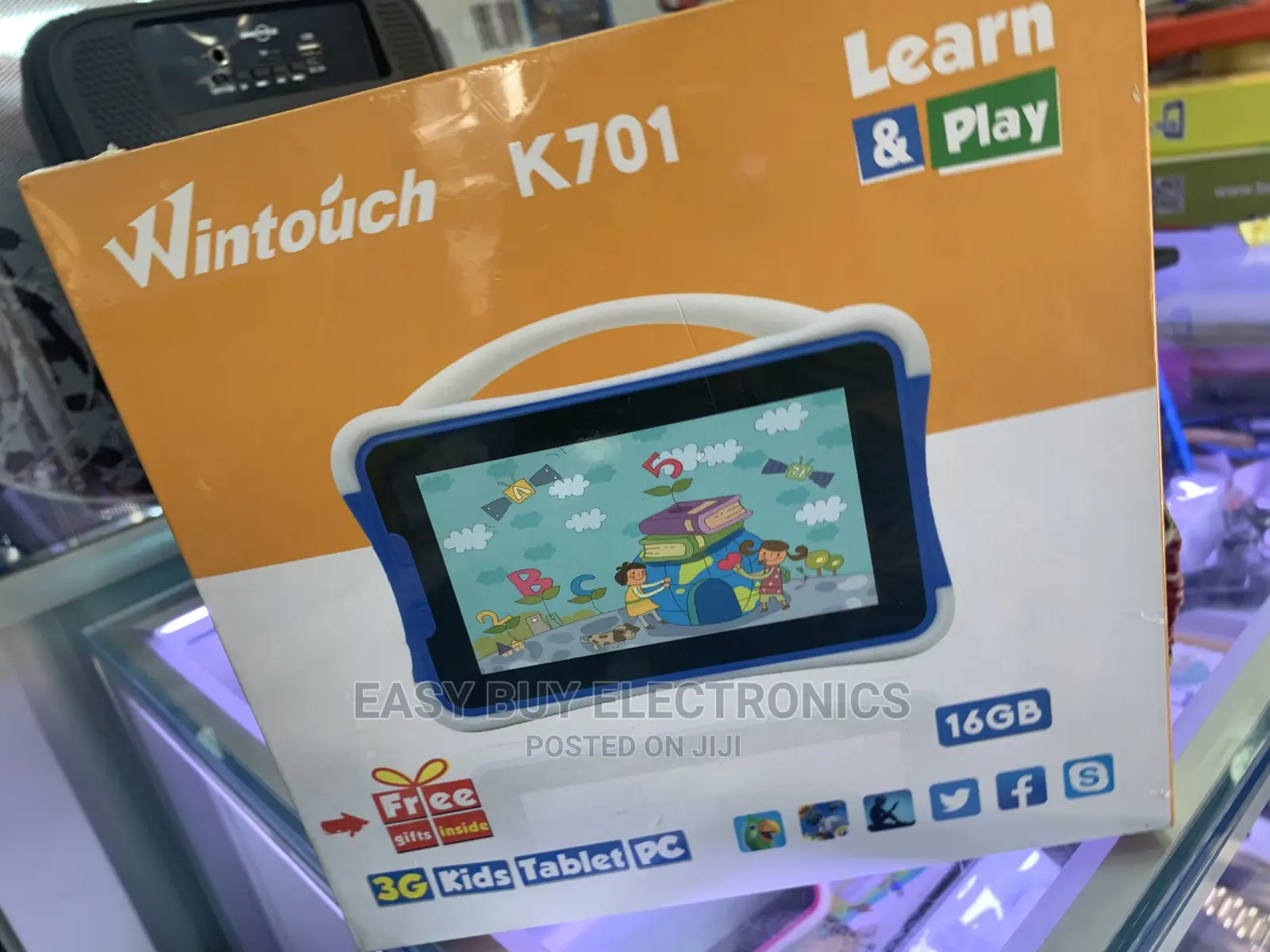 Wintouch K701 Kids Educational Tab (Sim)