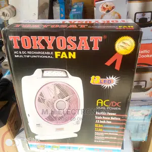 Brand New Table Top Rechargeable Fan