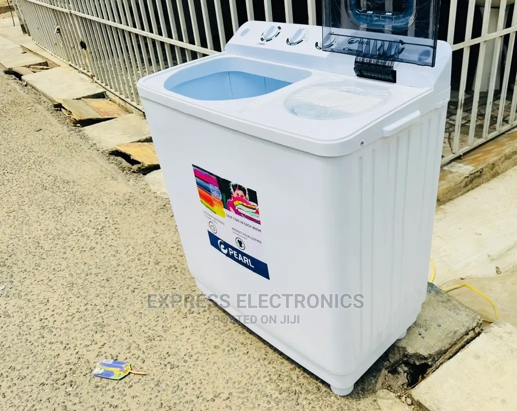 Long Lasting Plastic Body Washing Machine Pearl 12kg