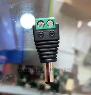 CCTV Power Plug Male