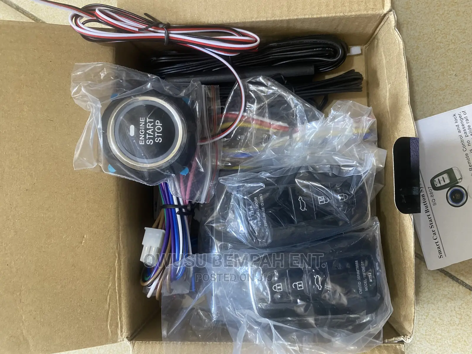 Engine Start and Stop System