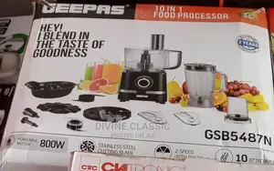 10in1 Geepas Food Processor(800w) Uk