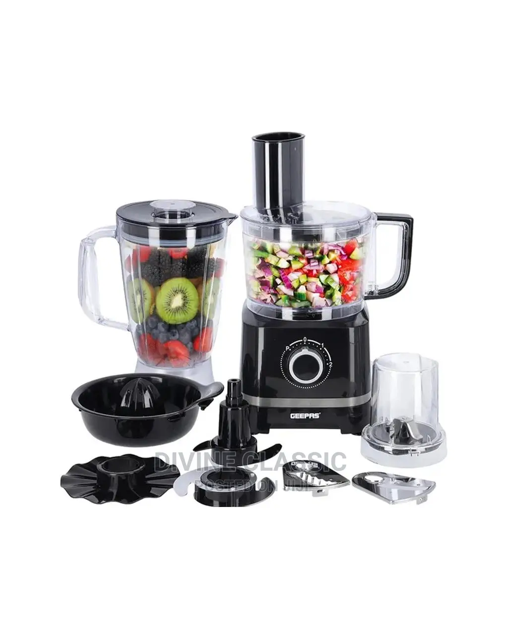 10in1 Geepas Food Processor(800w) Uk