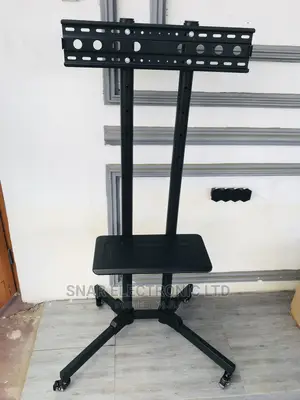 Great Mobile TV Stand on Wheels for 32-70, 75 Inch