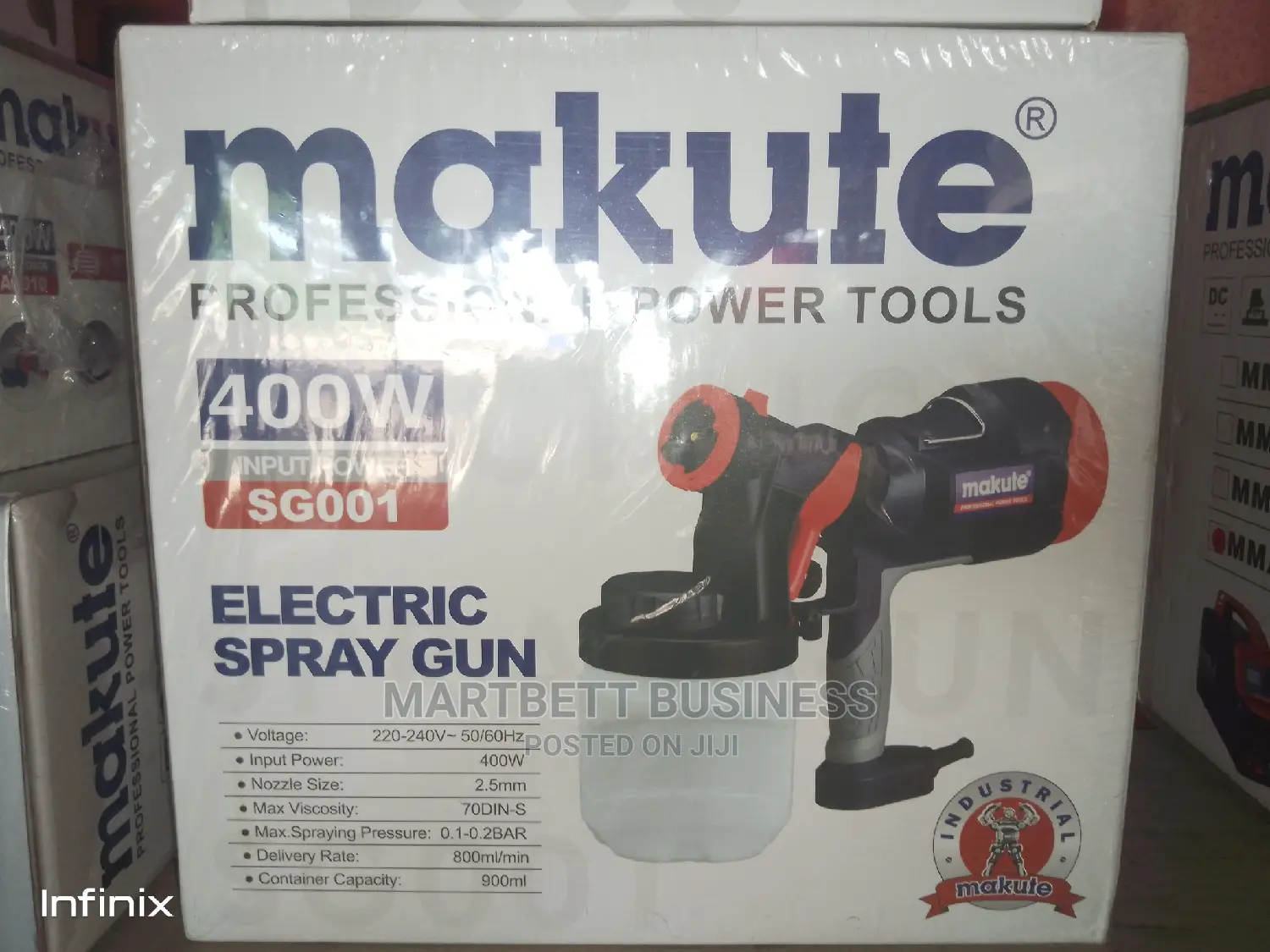 Electric Hand Spraying Machine Makute