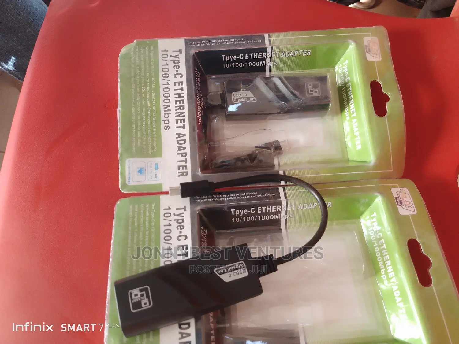 Type-C to Ethernet Adapter RJ45