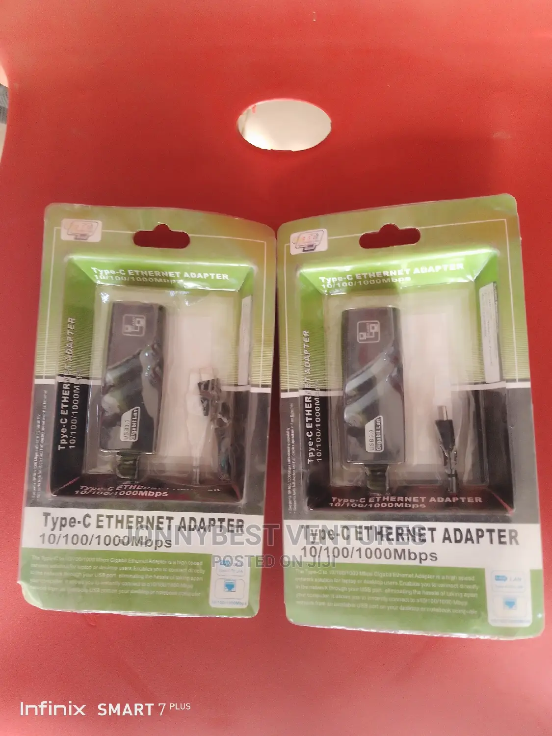 Type-C to Ethernet Adapter RJ45