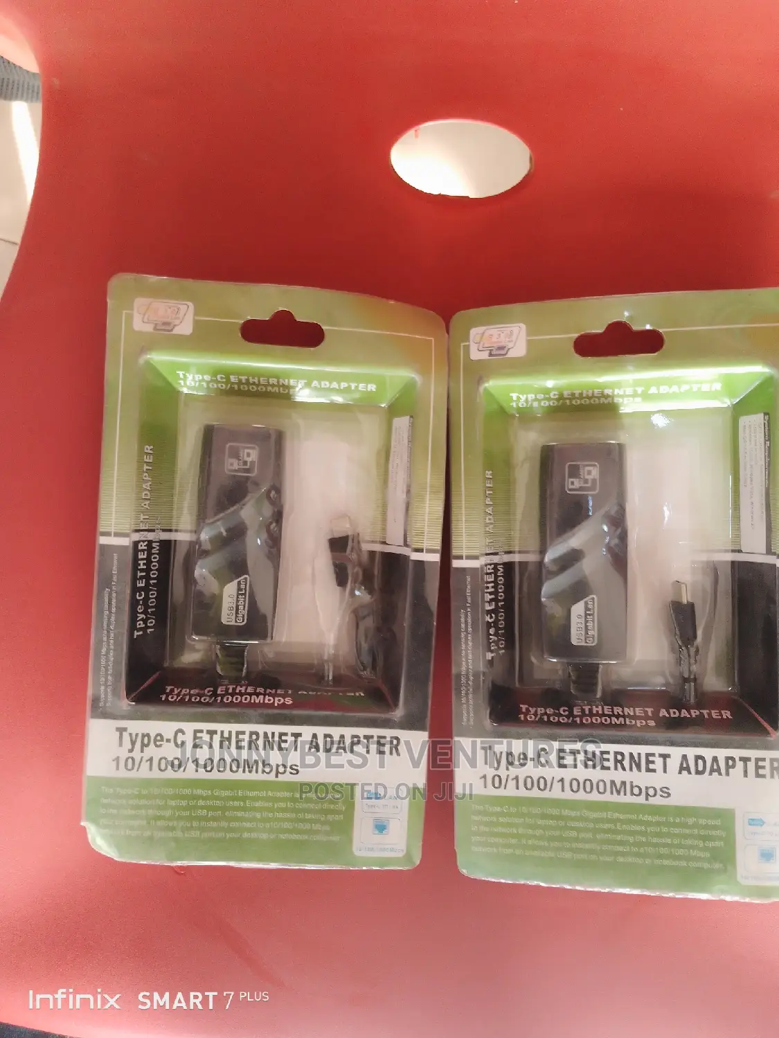 Type-C to Ethernet Adapter RJ45