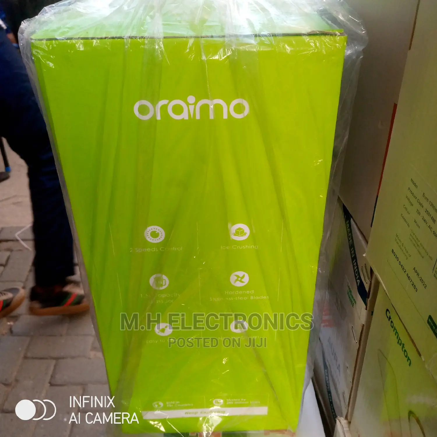 Brand New Oraimo 1.5 Litres Blender