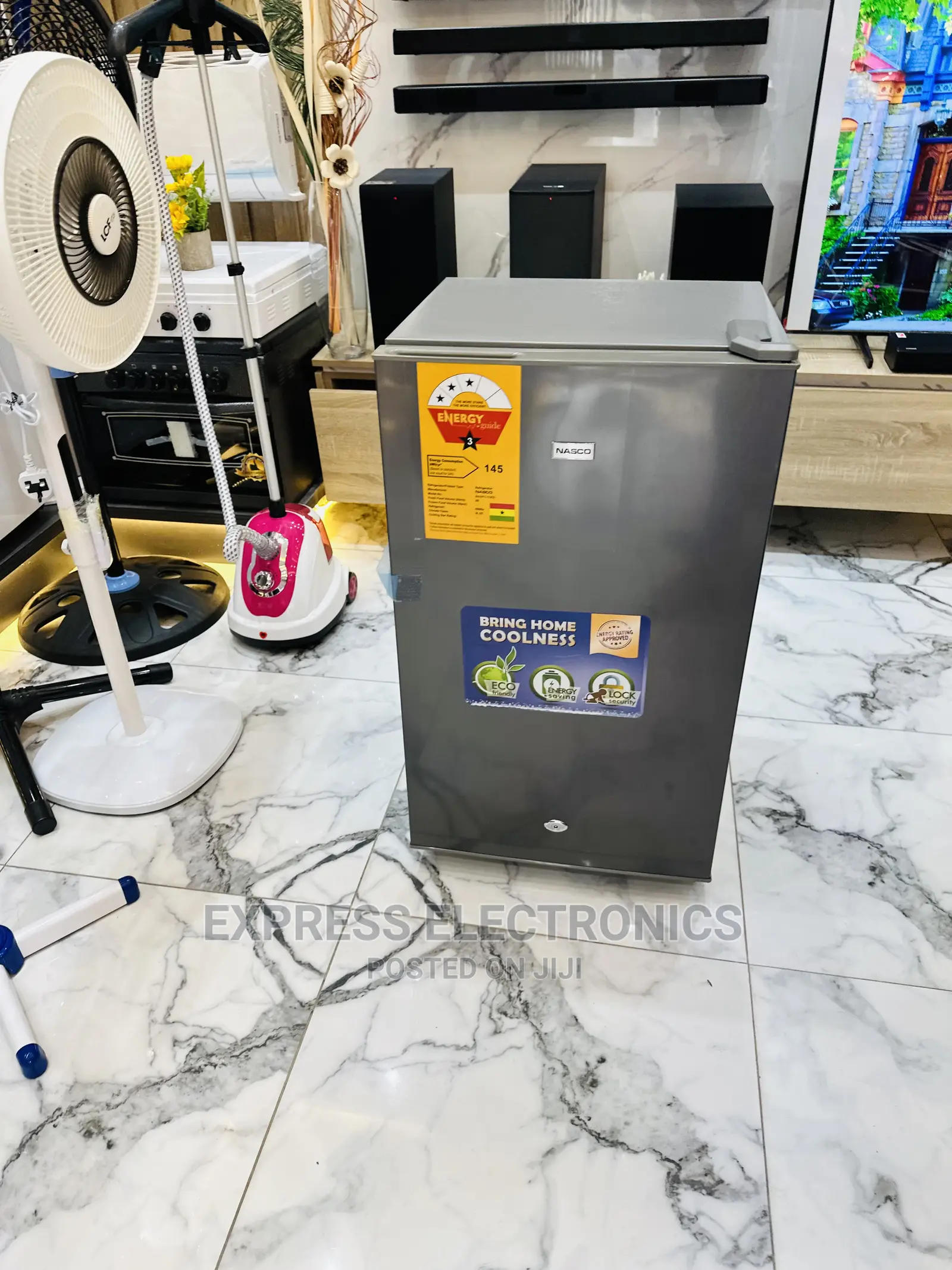 Keep It Fresh and Cool Nasco Table Top Fridge Single Door