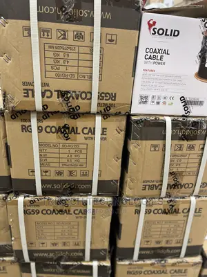 Solid Rg59 Cable 305M With Power